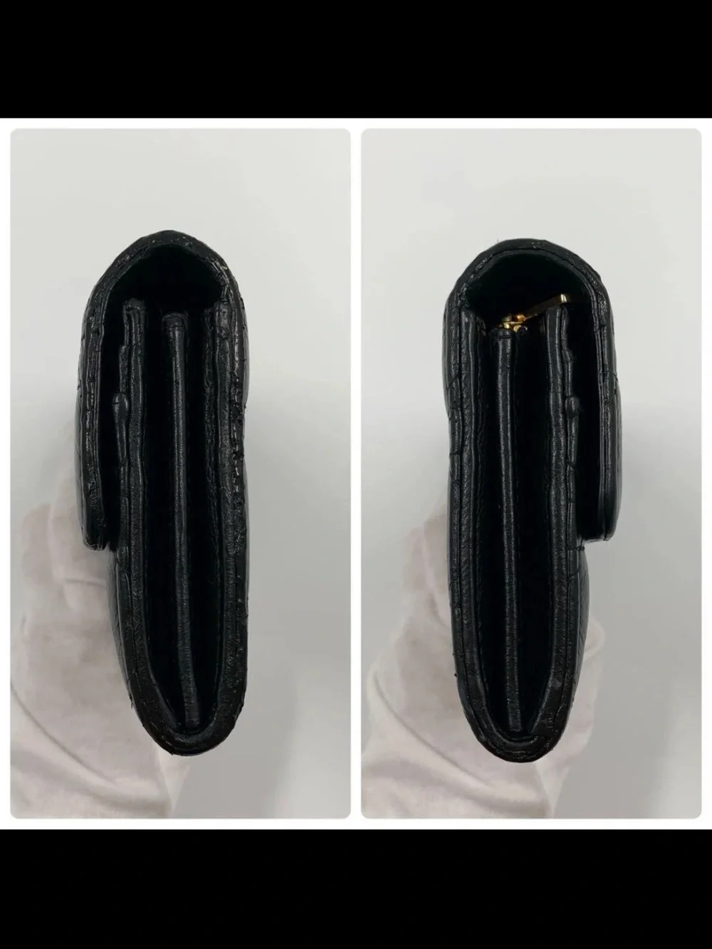 Dior compact wallet